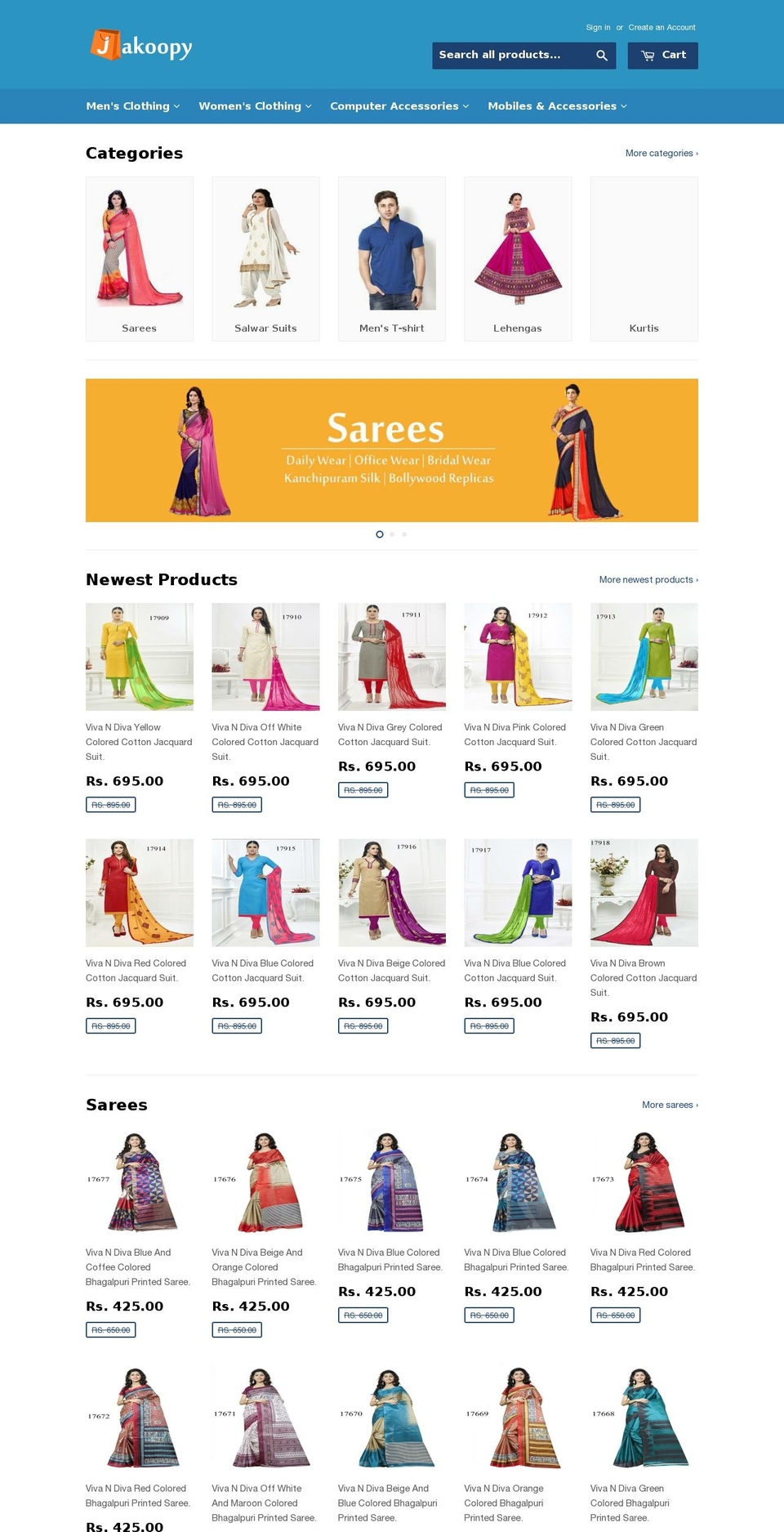 jakoopy.com shopify website screenshot