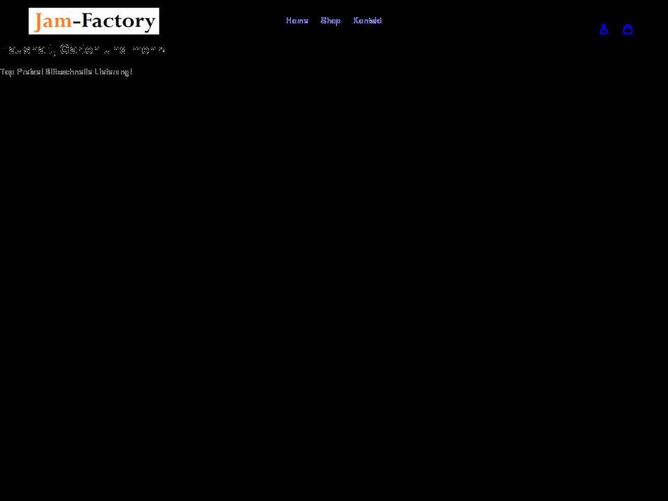 jam-factory.ch shopify website screenshot