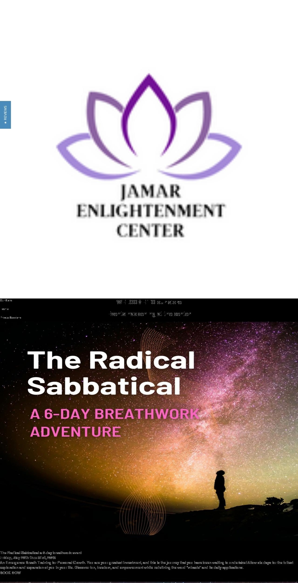 jamarcenter.com shopify website screenshot