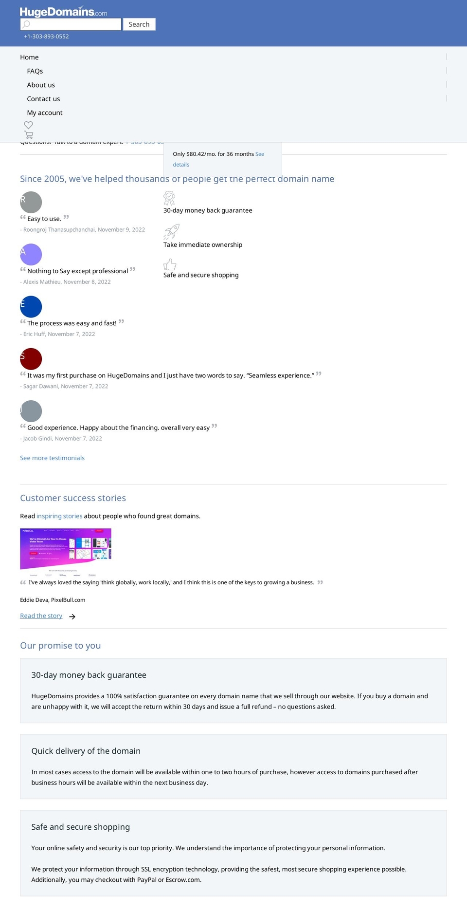jamberjam.com — Shopify storefront screenshot