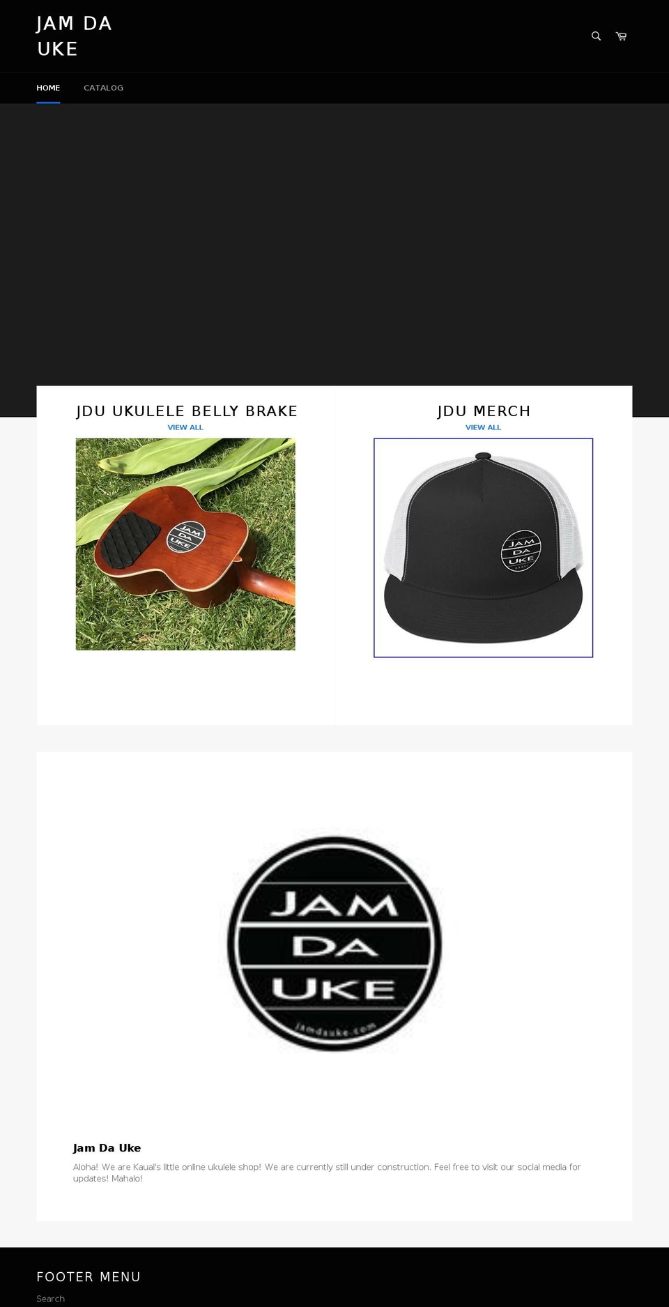 jamdauke.com — Shopify storefront screenshot