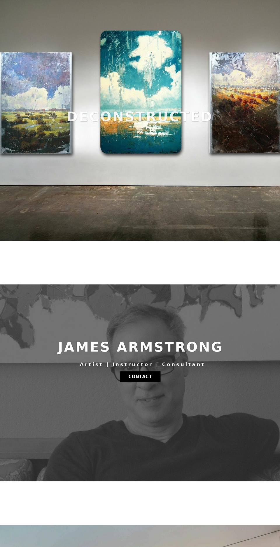 jamesarmstrongstudio.com shopify website screenshot