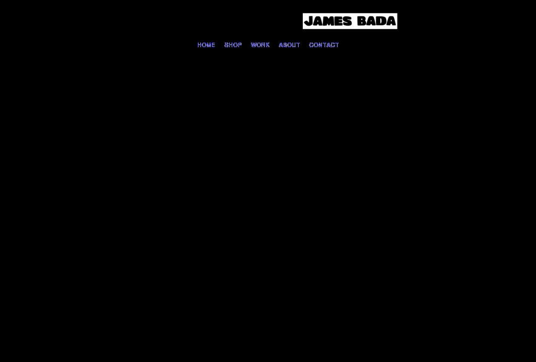 jamesbada.com shopify website screenshot