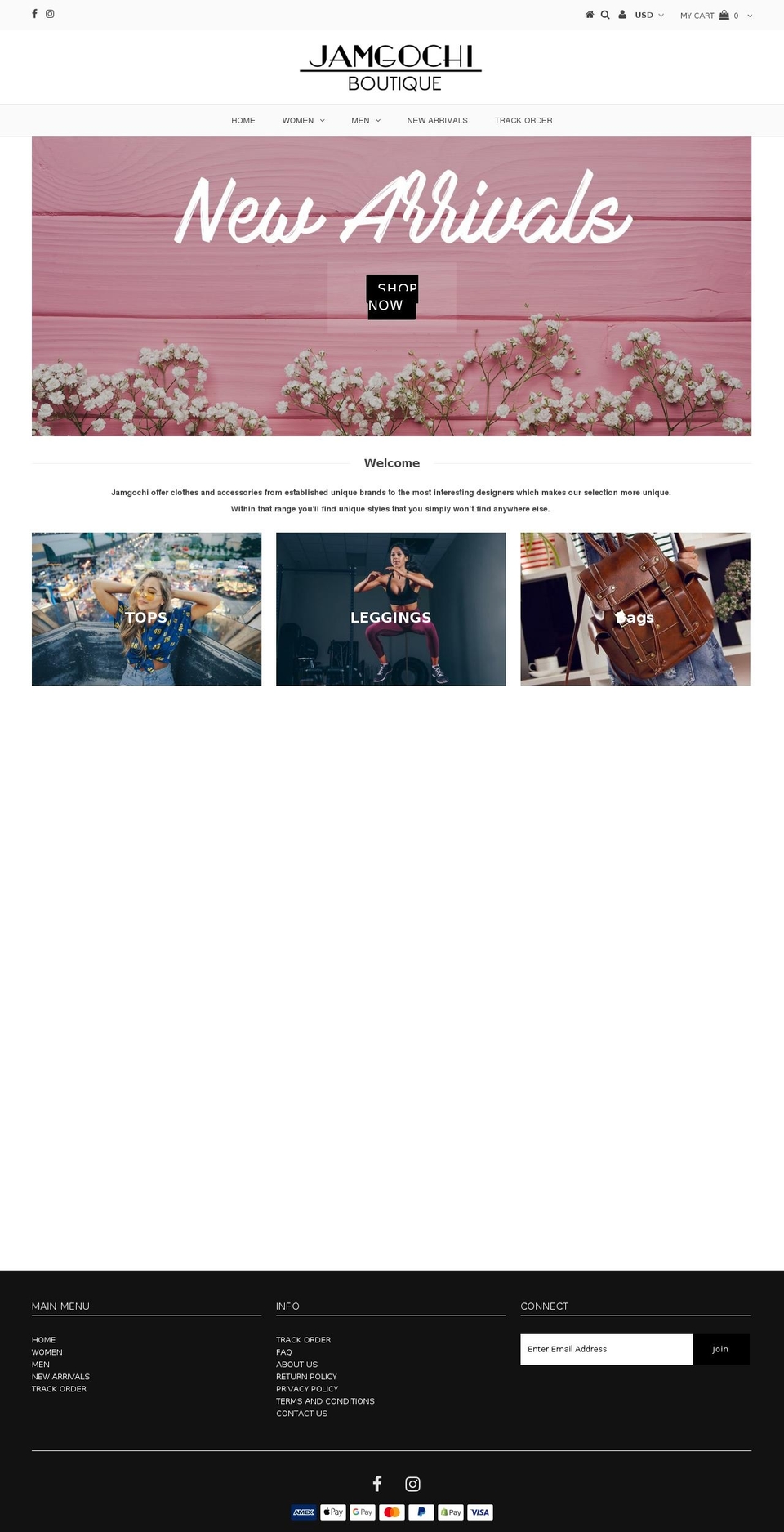 jamgochi.com — Shopify storefront screenshot