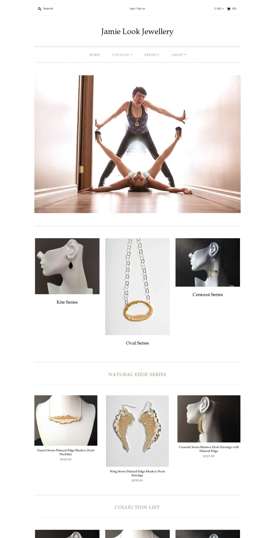 jamielook.com — Shopify storefront screenshot