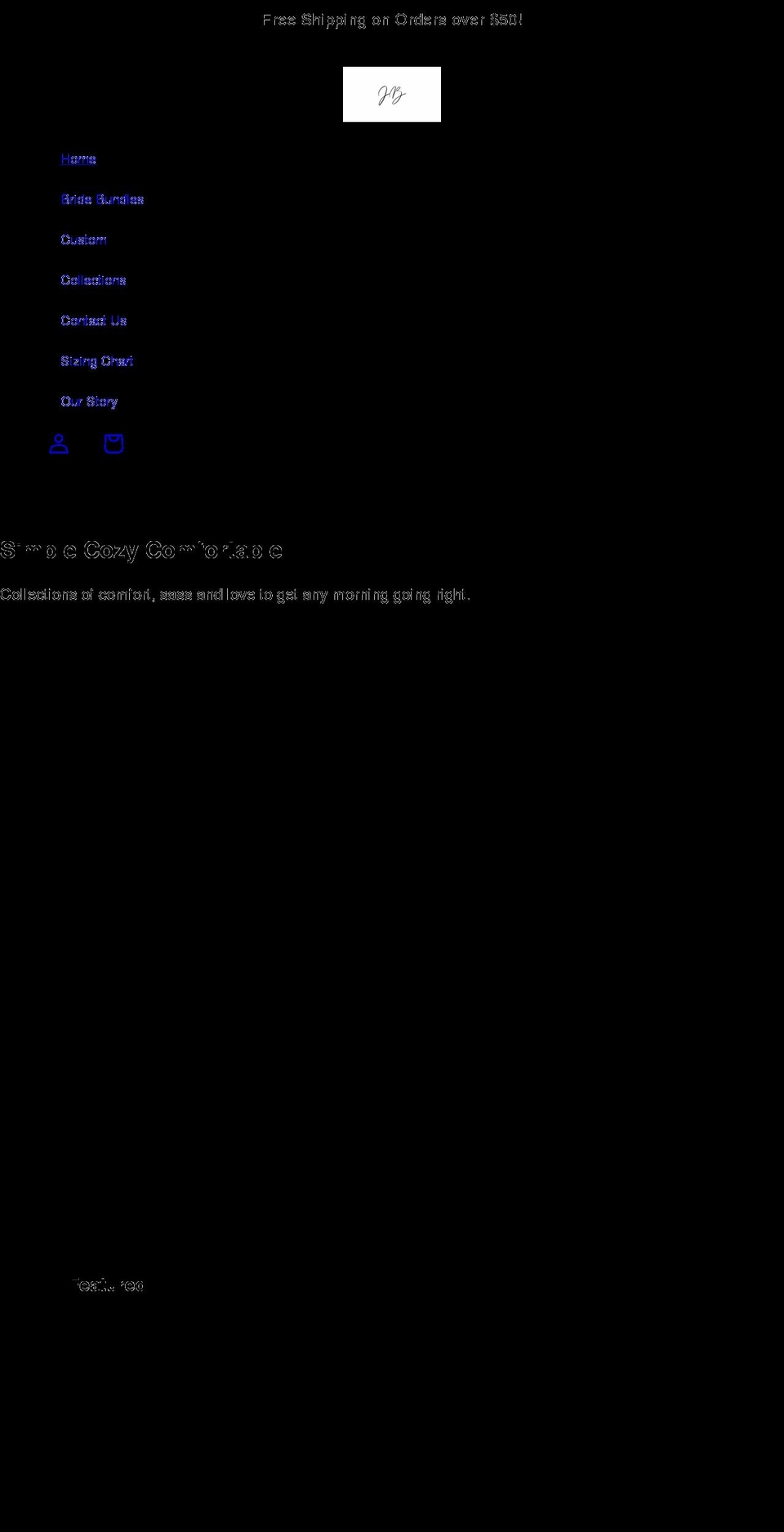 jamieroseboutique.com shopify website screenshot