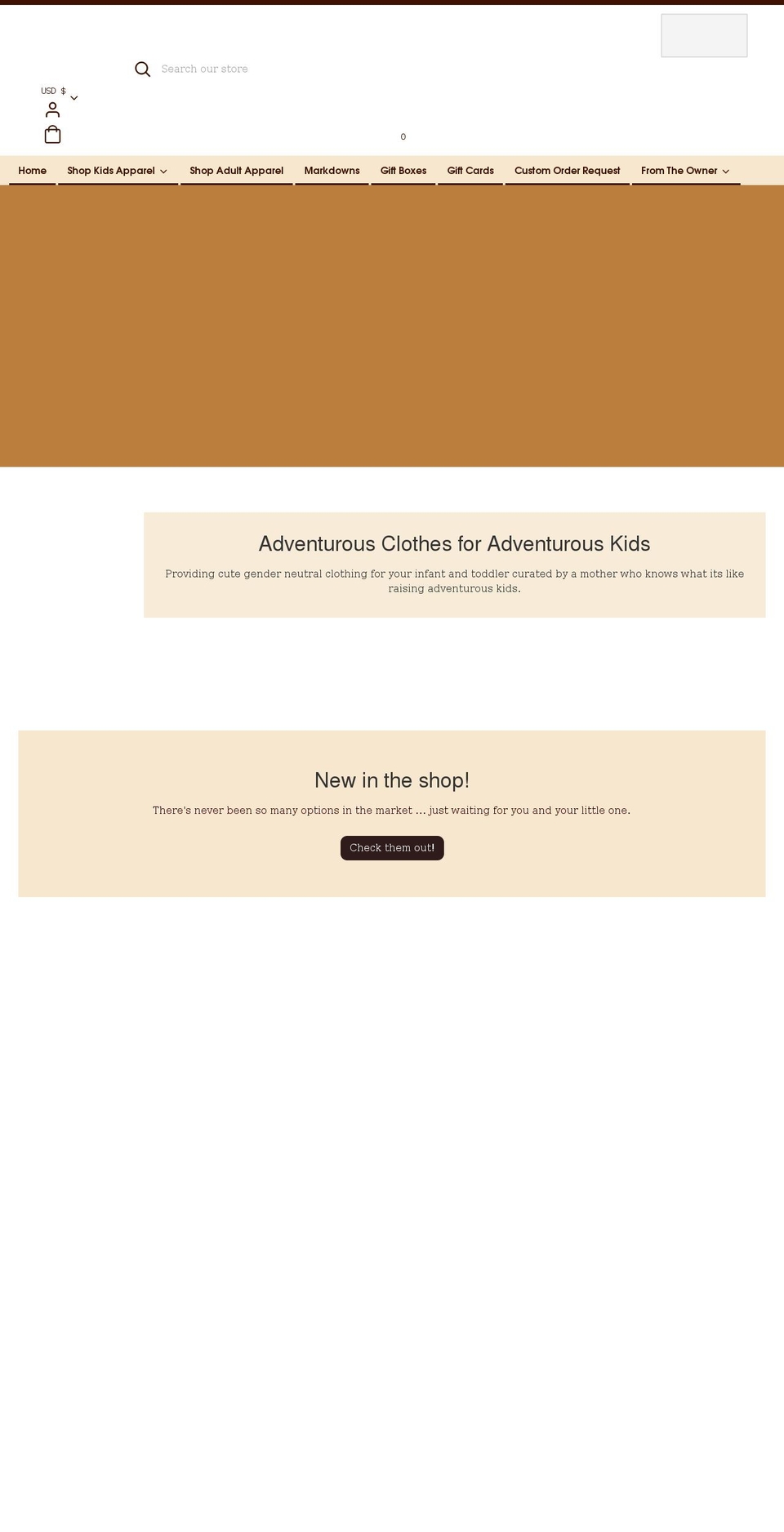 jamisonandbexley.com — Shopify storefront screenshot