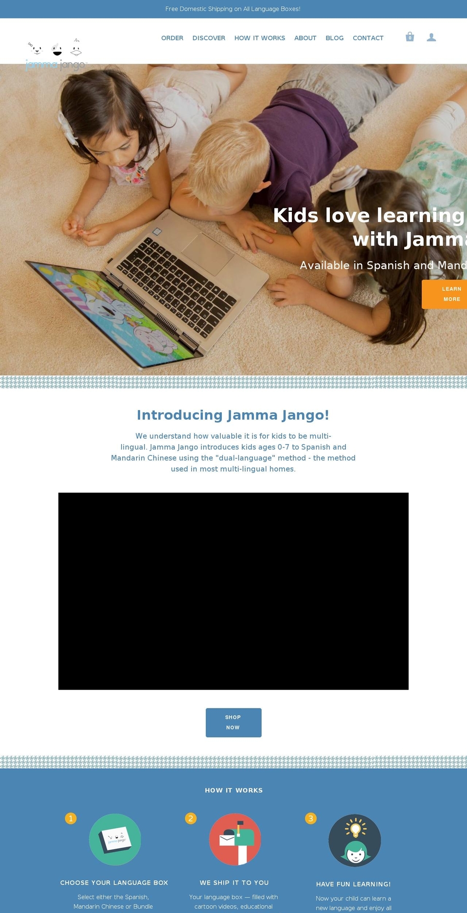 Copy of Startup Shopify theme site example jammajango.org