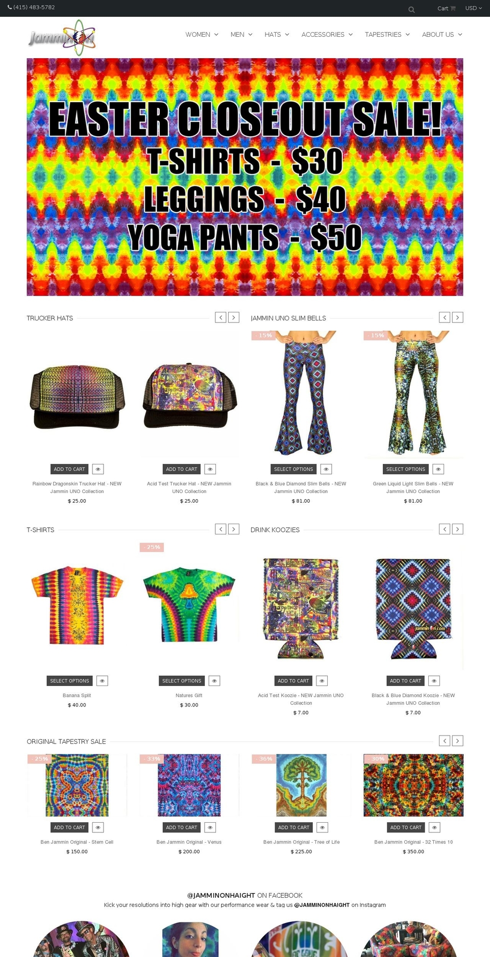 rt-queen-v1-0-5 Shopify theme site example jamminoninc.net