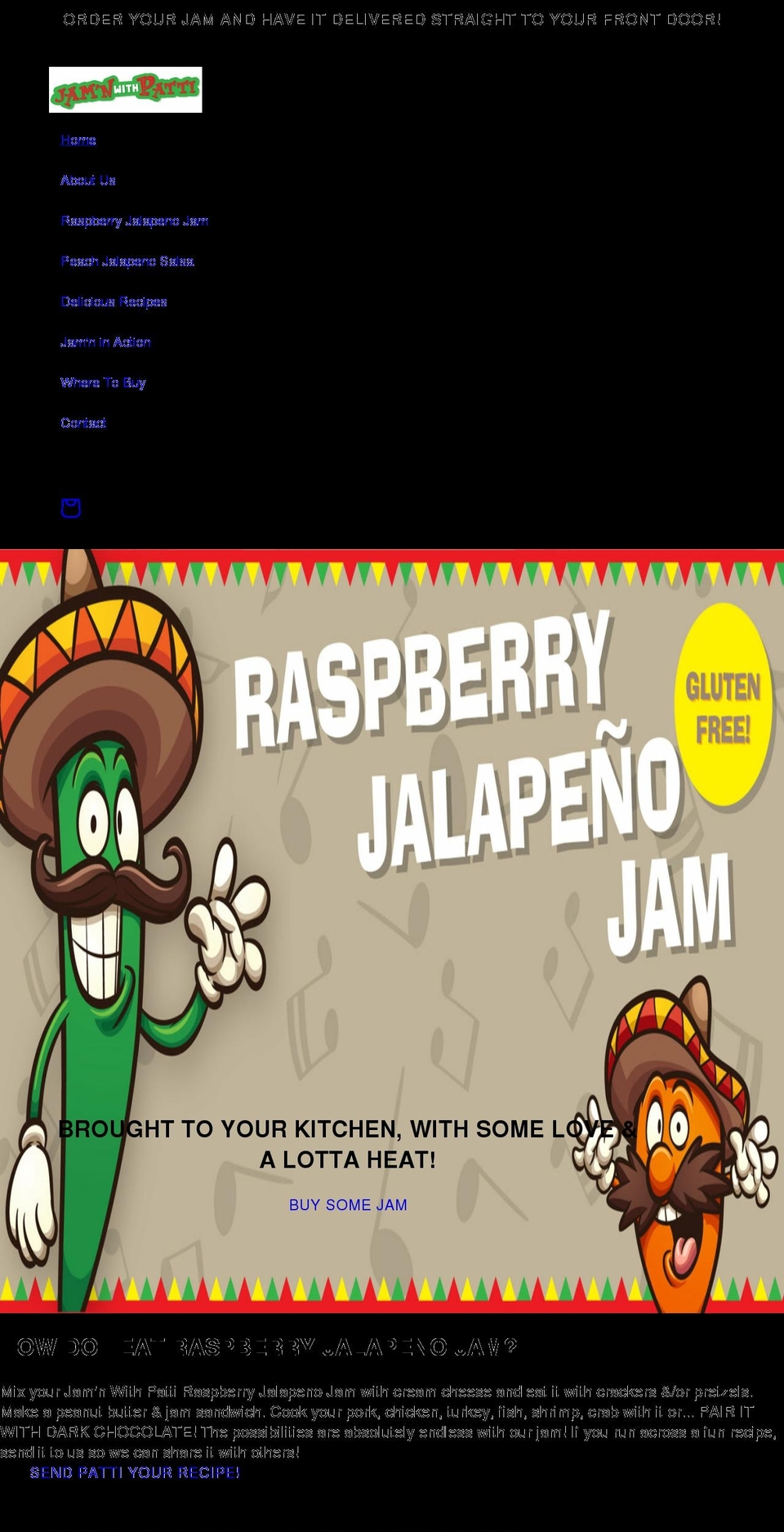 jamnwithpatti.com shopify website screenshot
