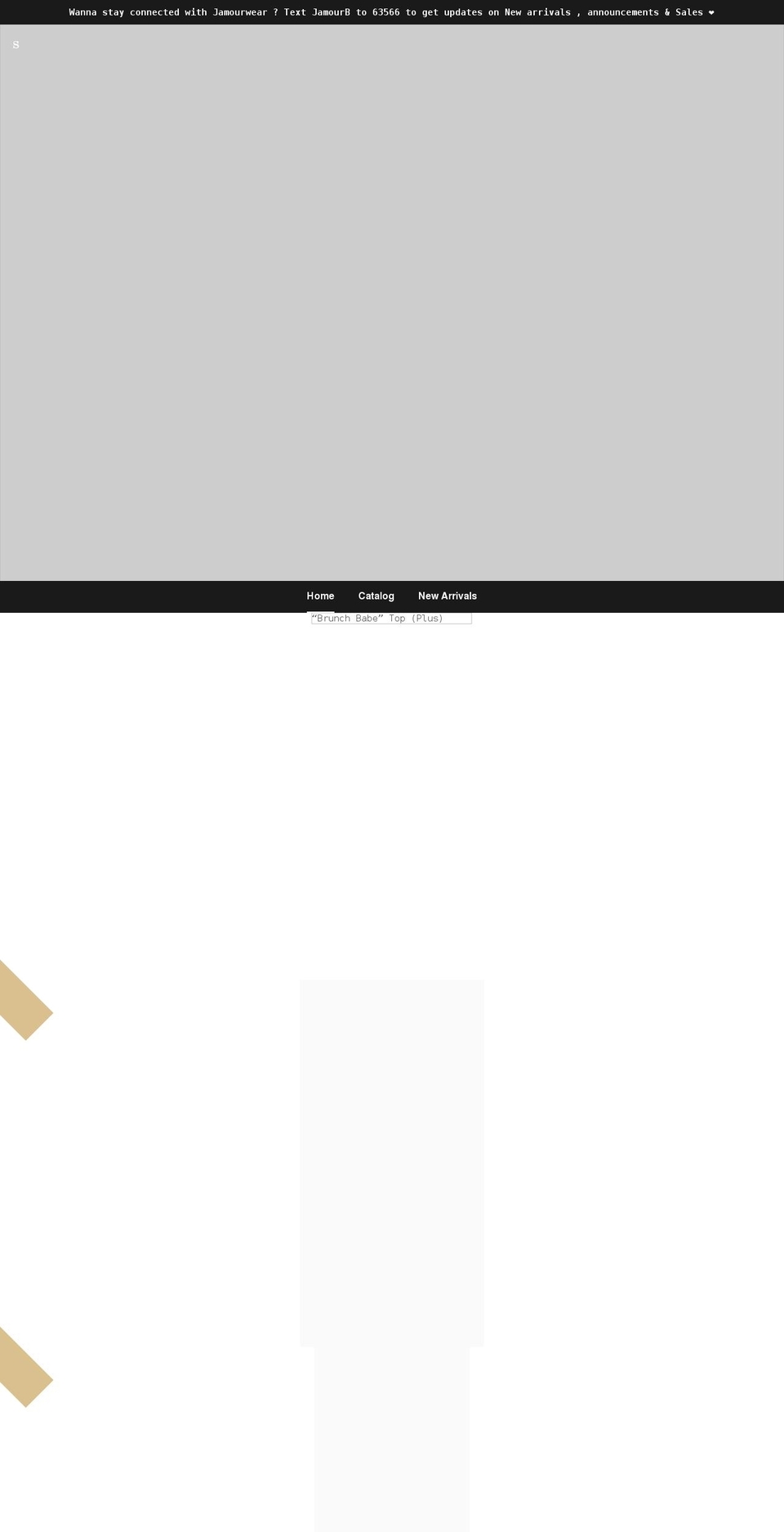 jamourwear.com shopify website screenshot