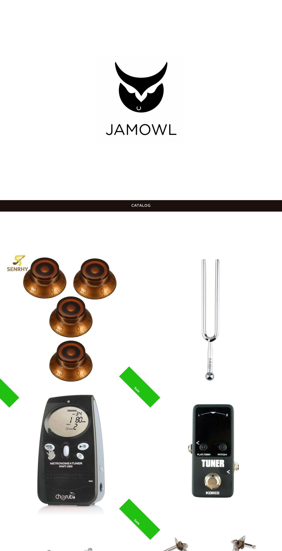 jamowl.com — Shopify storefront screenshot