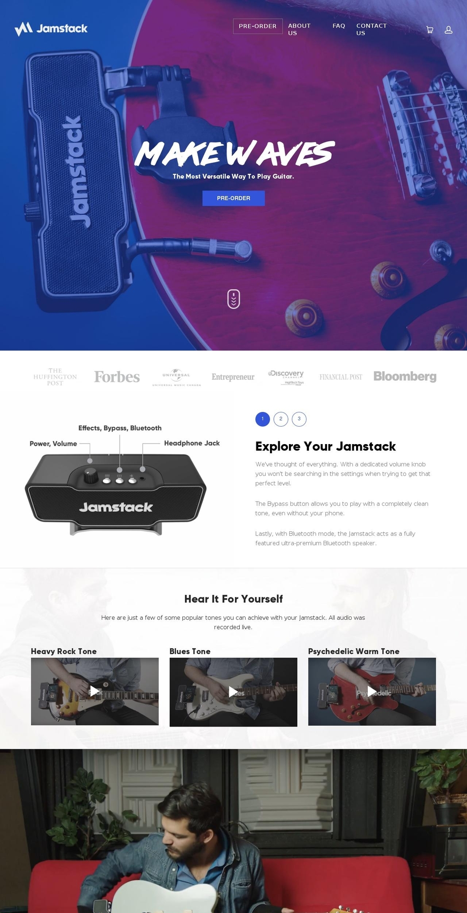 Kashif's Storefront Shopify theme site example jamstack.info