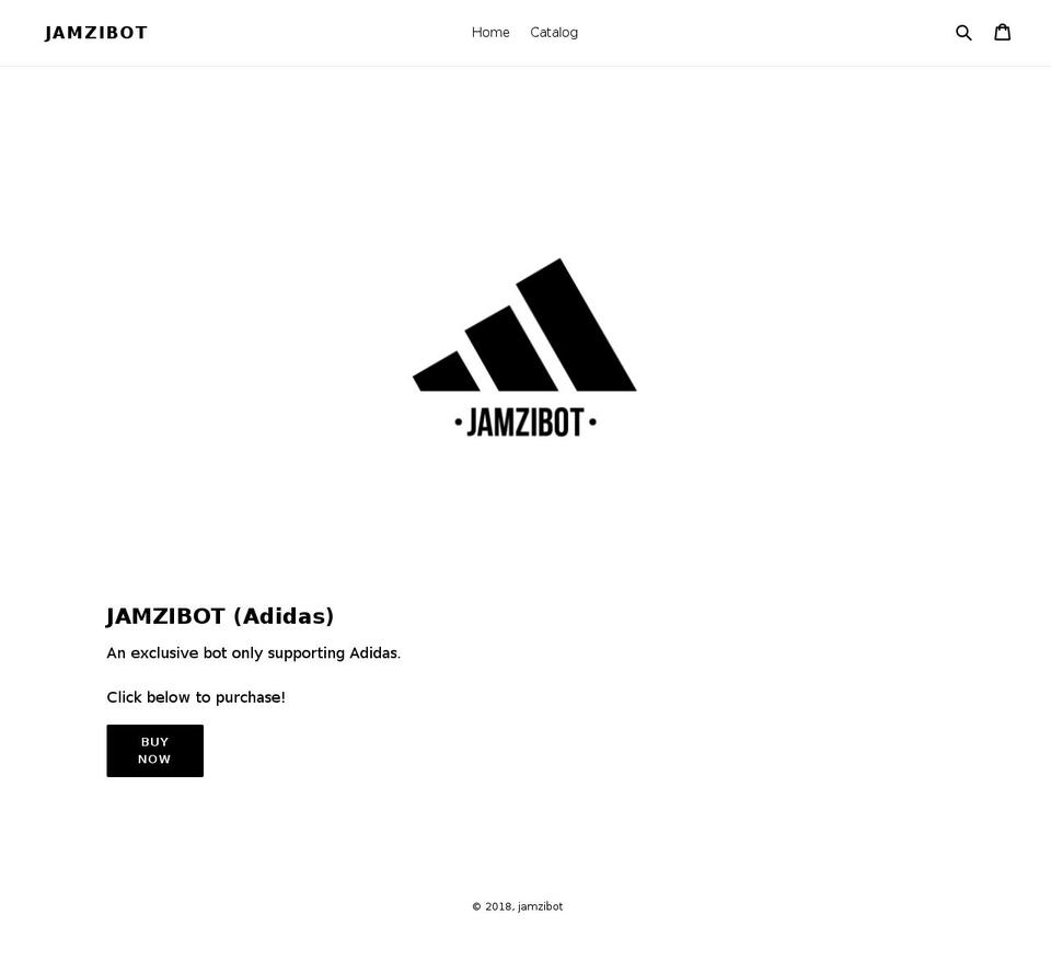 jamzigod.com — Shopify storefront screenshot