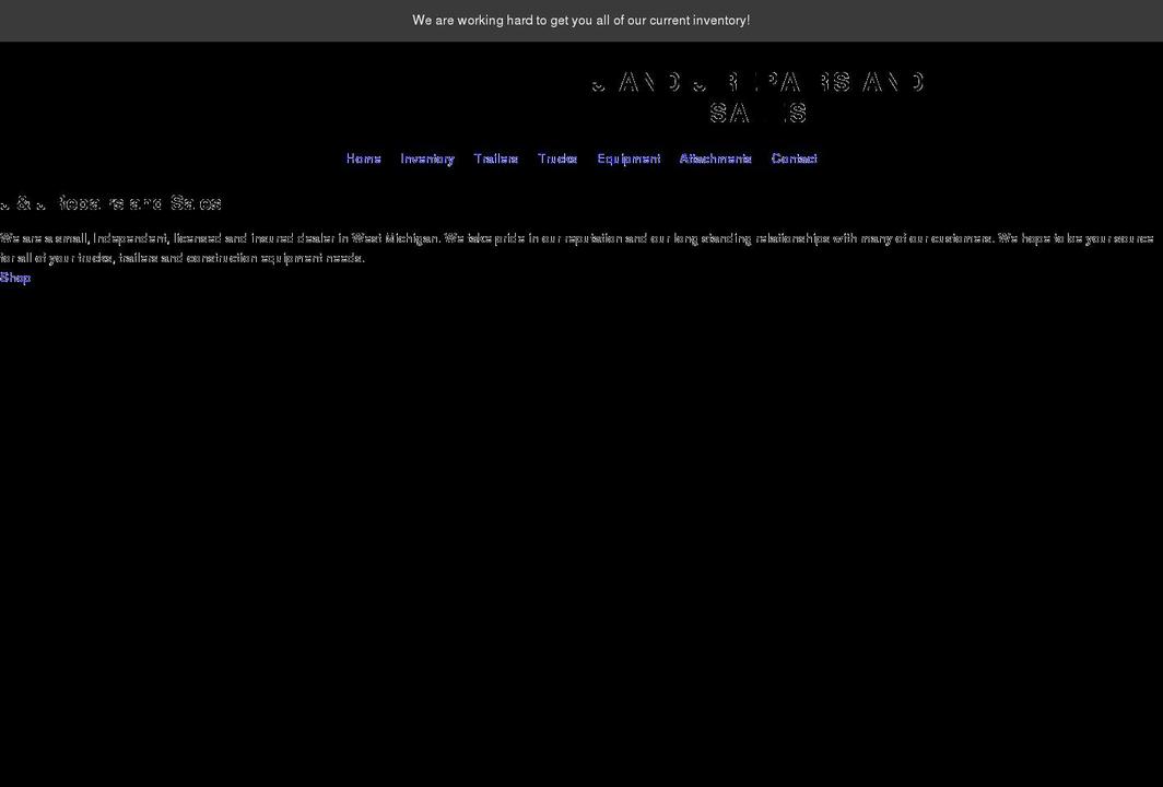 jandjrepairsandsales.com shopify website screenshot