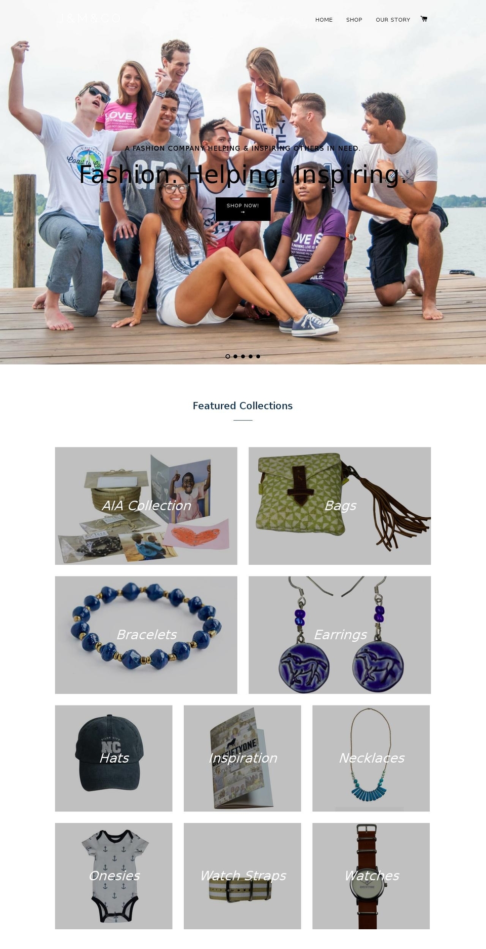 jandmandco.com — Shopify storefront screenshot