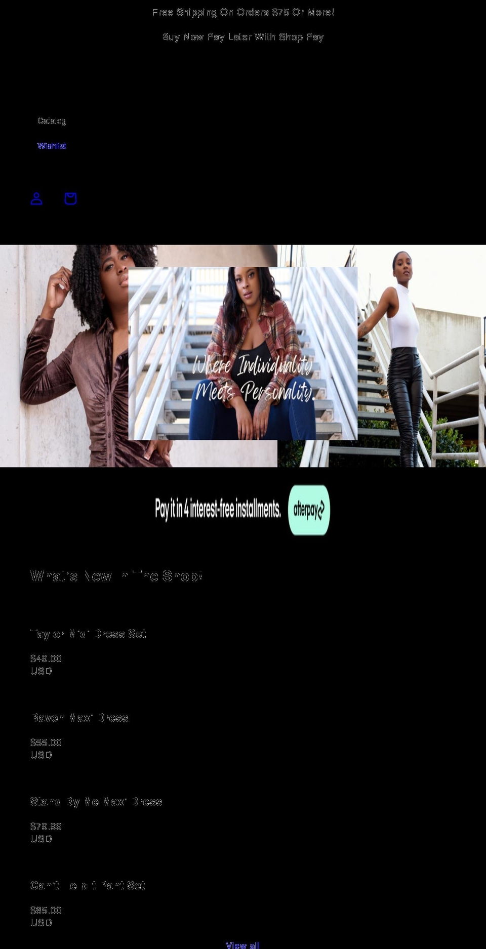 jane88shop.com shopify website screenshot