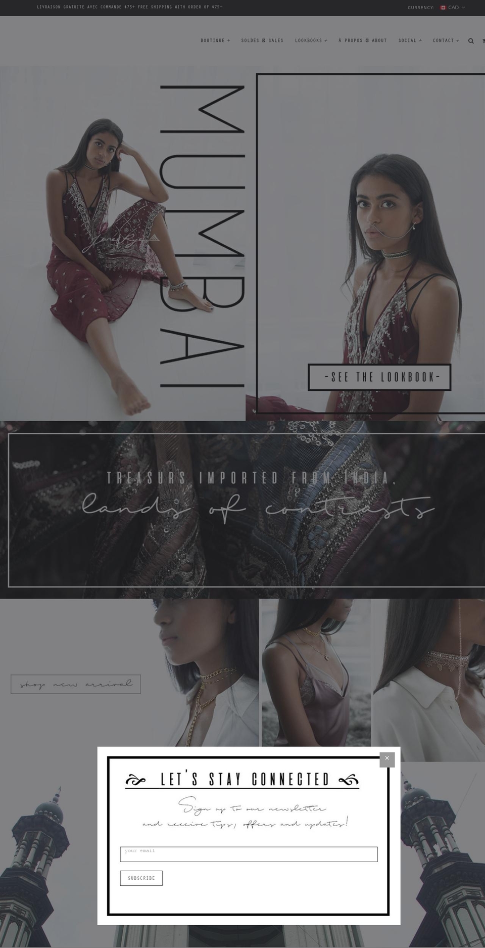 janeandrye-store.com shopify website screenshot