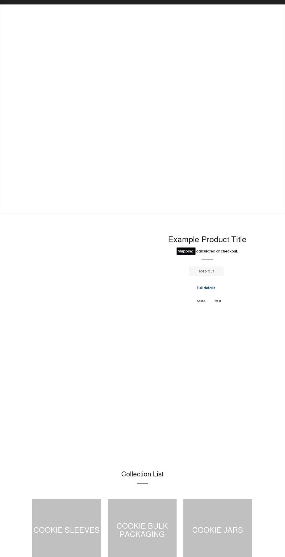janebakes.com shopify website screenshot
