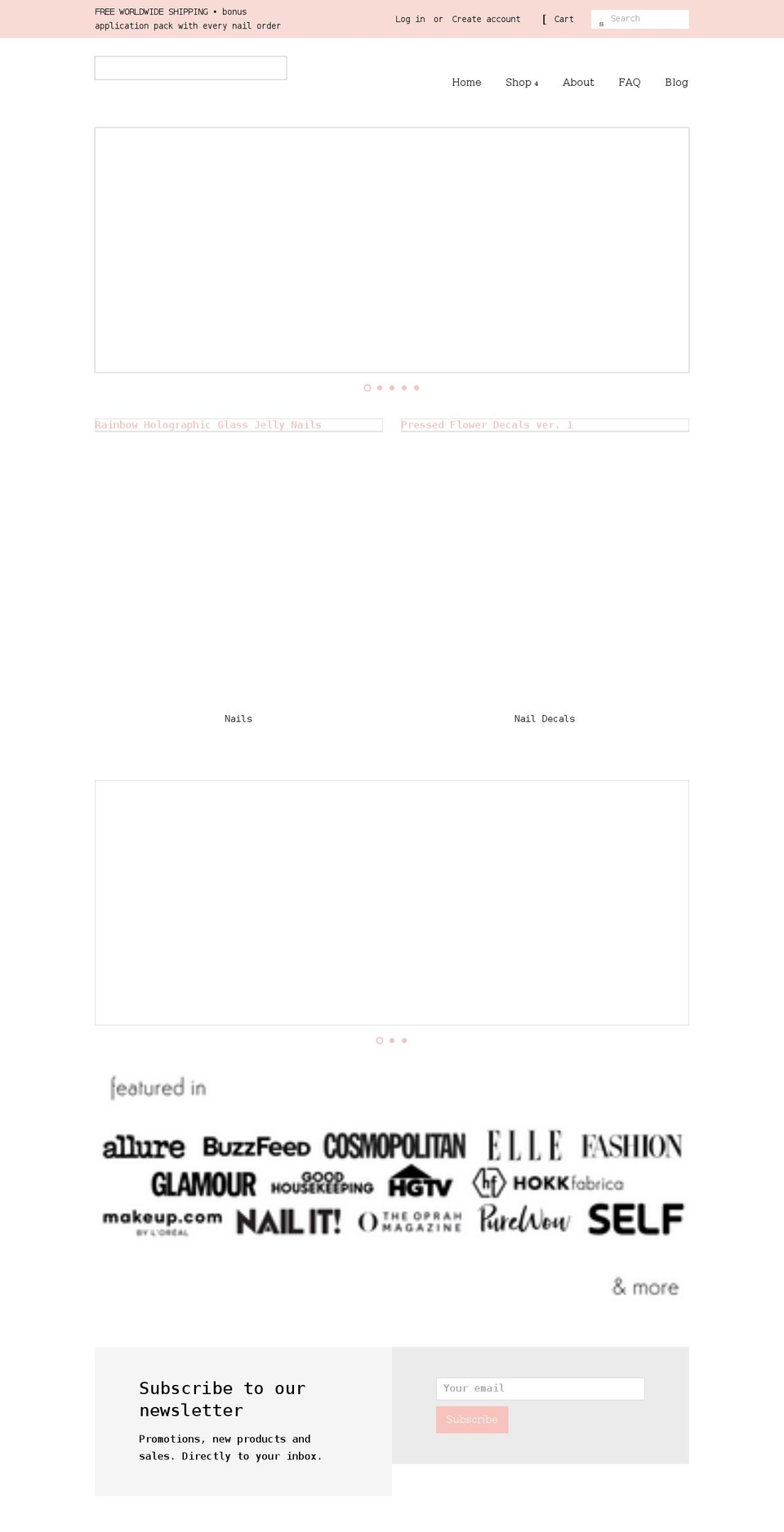 janesafarian.com shopify website screenshot