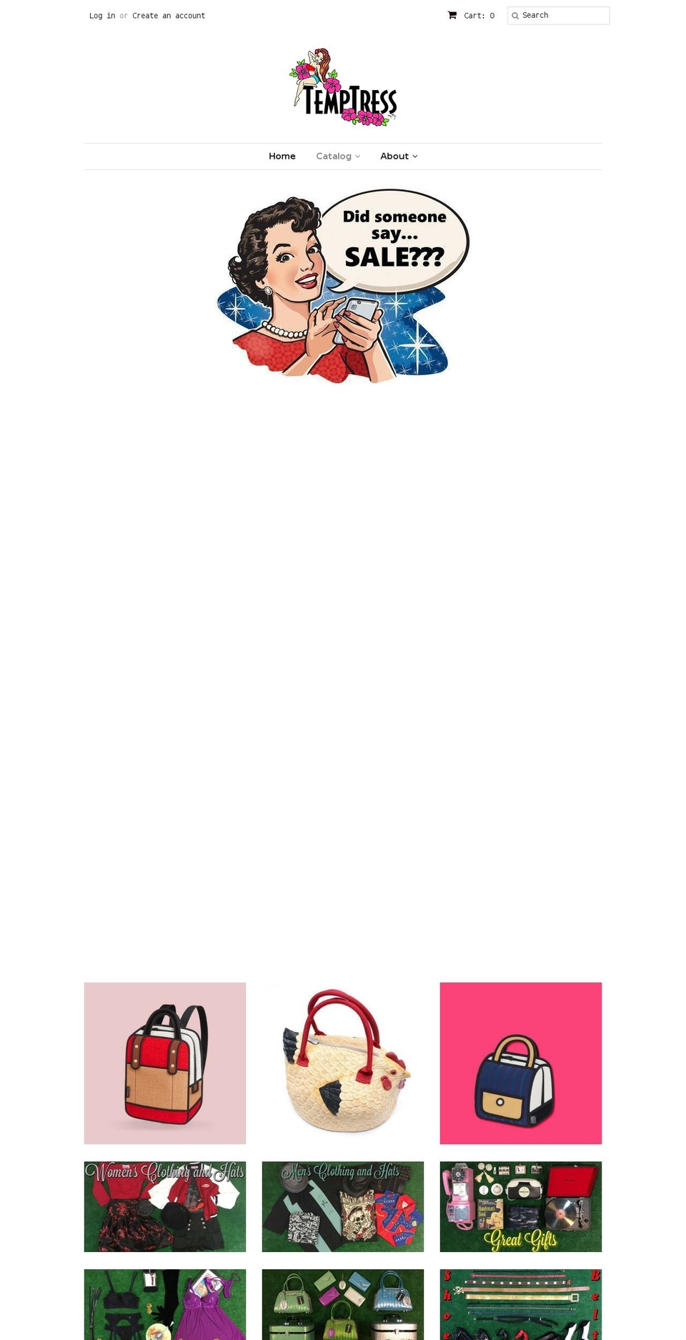 janetwalshproductions.com — Shopify storefront screenshot