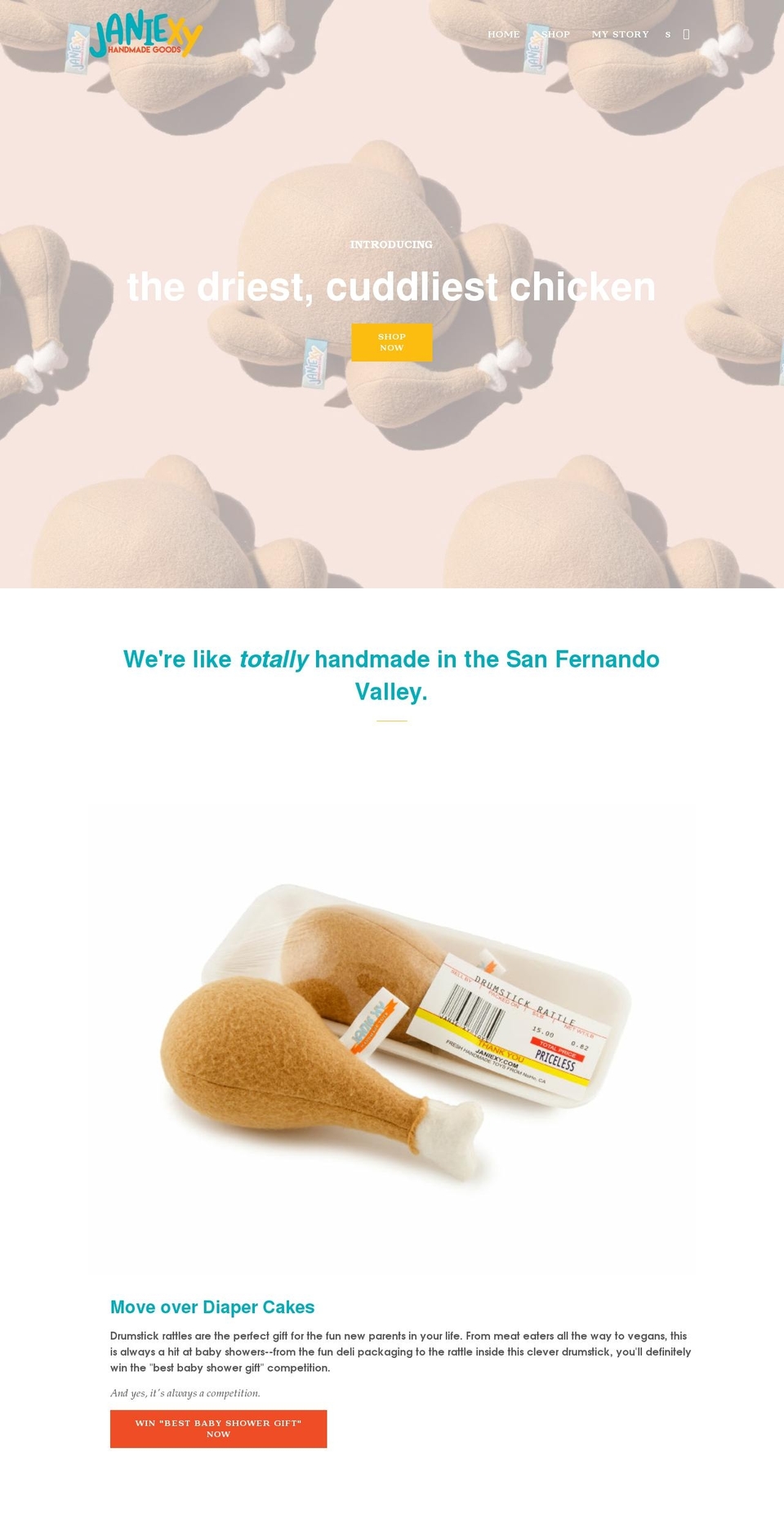 janiexy.com shopify website screenshot
