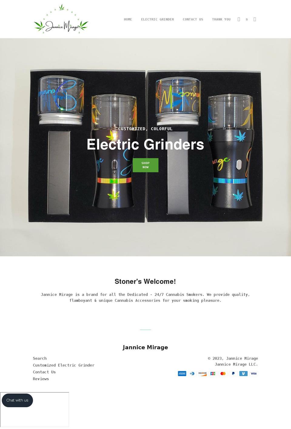 jannicemirage86.com shopify website screenshot