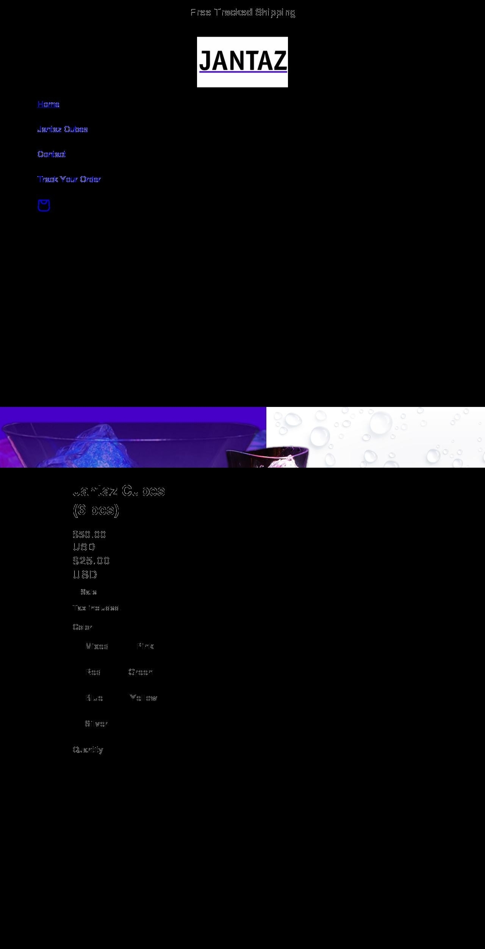 jantaz.com shopify website screenshot