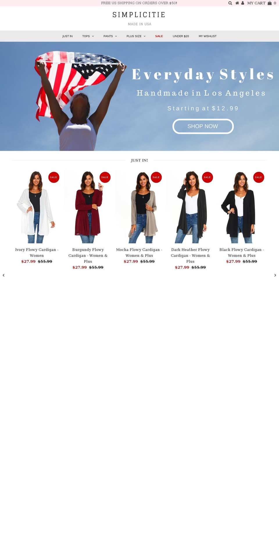 jantiedesign.com — Shopify storefront screenshot