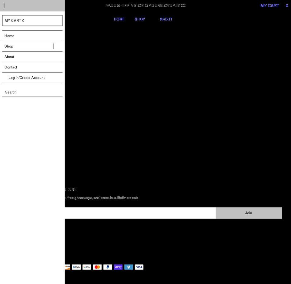 janucouture.com shopify website screenshot