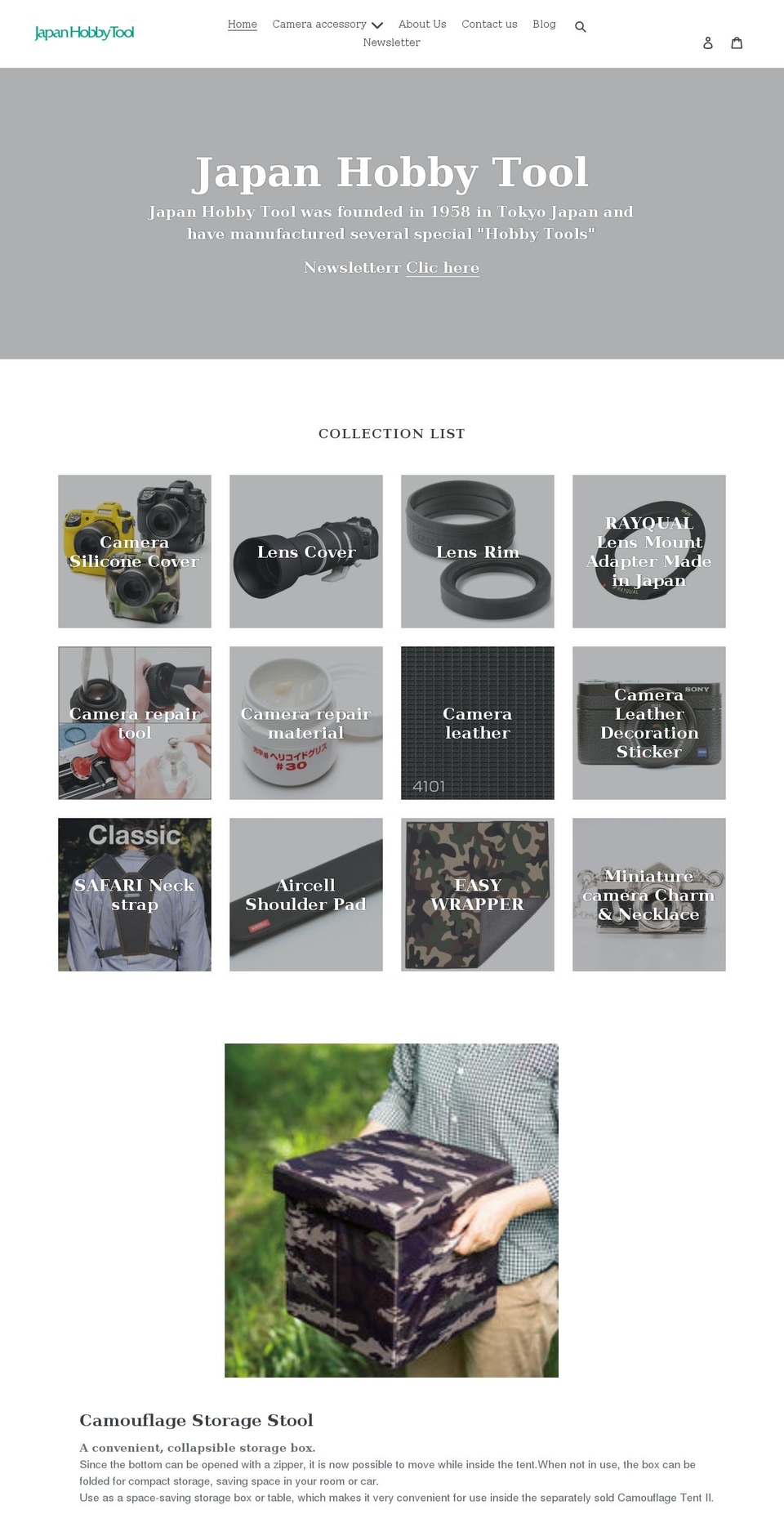 japanhobbytool.com shopify website screenshot