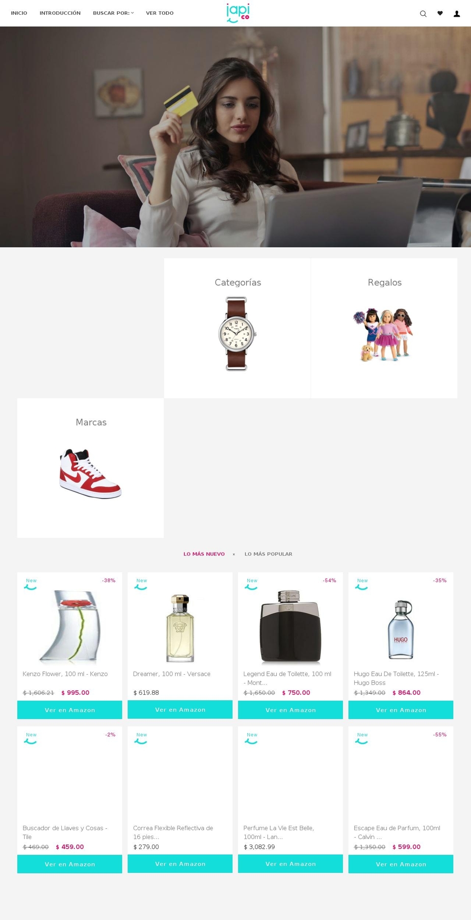 japi.co shopify website screenshot