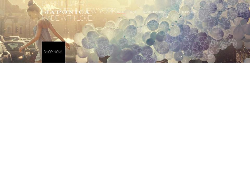 japonicaforever.com shopify website screenshot