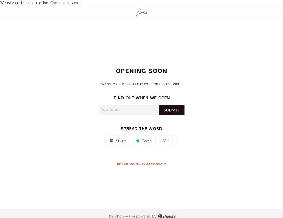 jardellsfashion.com — Shopify storefront screenshot