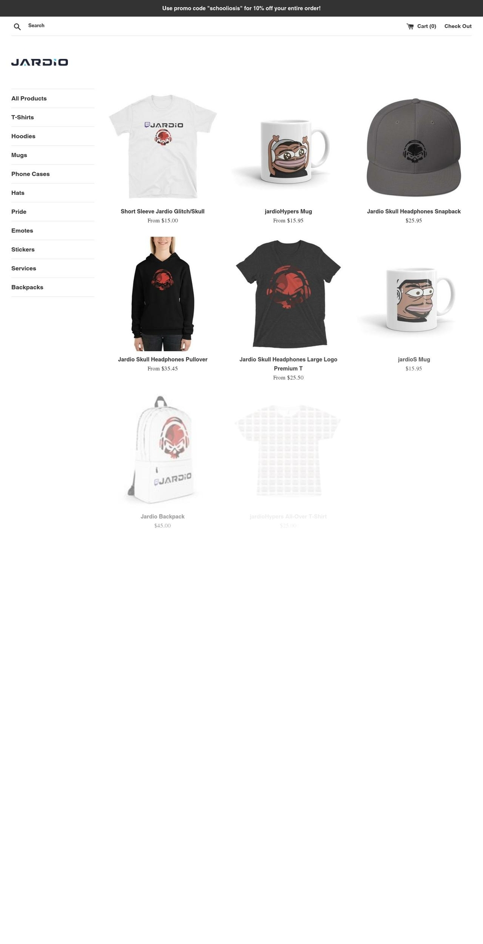 jardio.com — Shopify storefront screenshot
