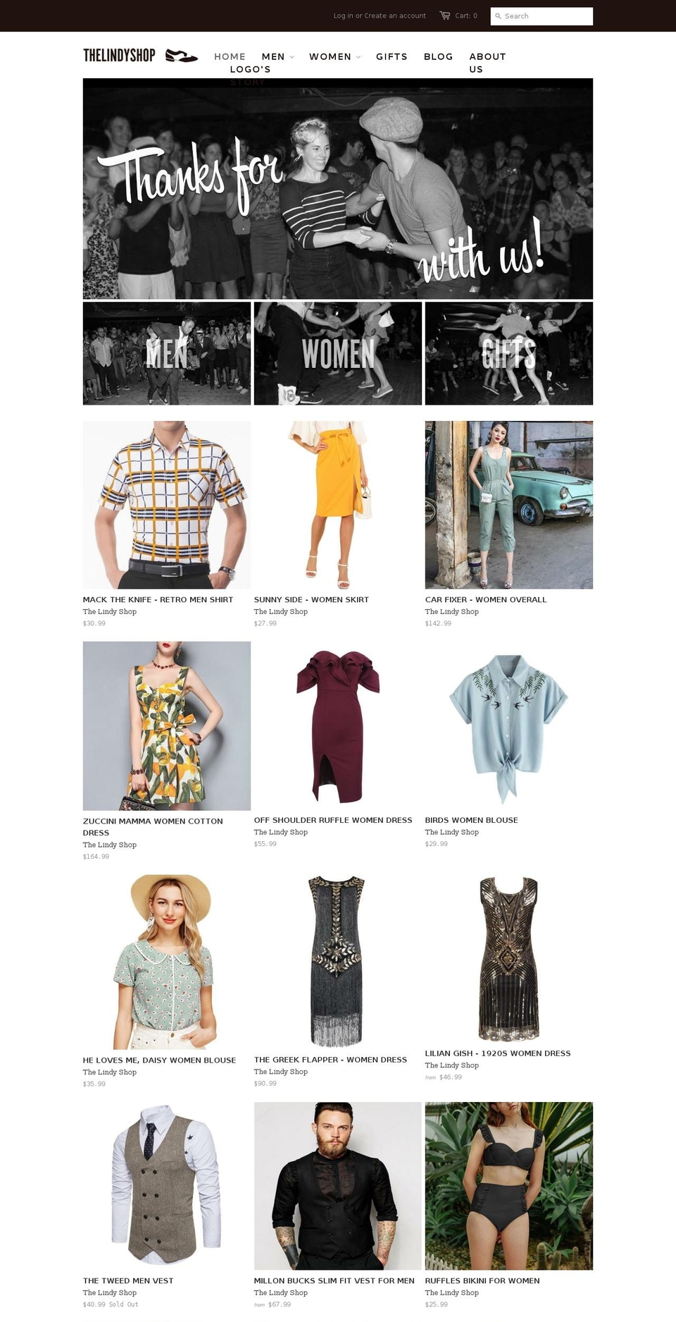 jargonshop.com shopify website screenshot