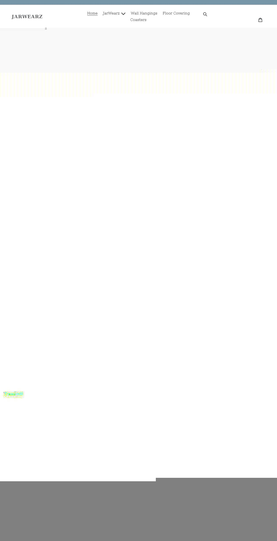 jarwearz.com shopify website screenshot