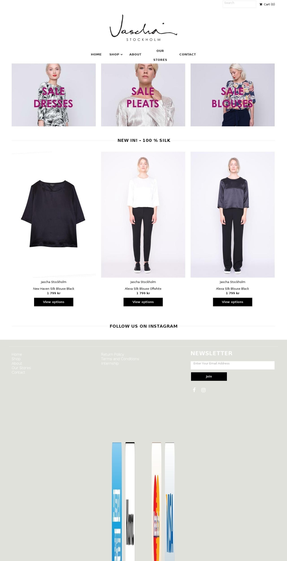 jascha.se shopify website screenshot