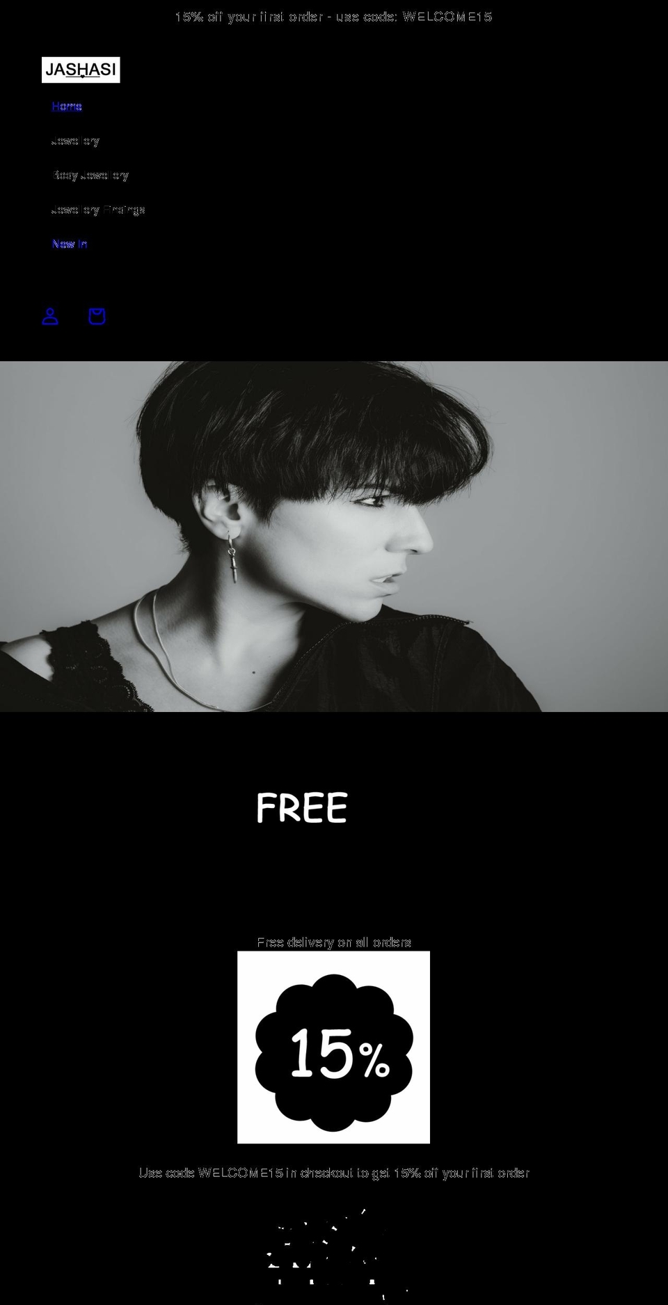 jashasi.co.uk shopify website screenshot