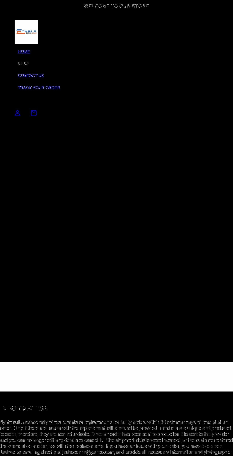 jashoecarle.com shopify website screenshot