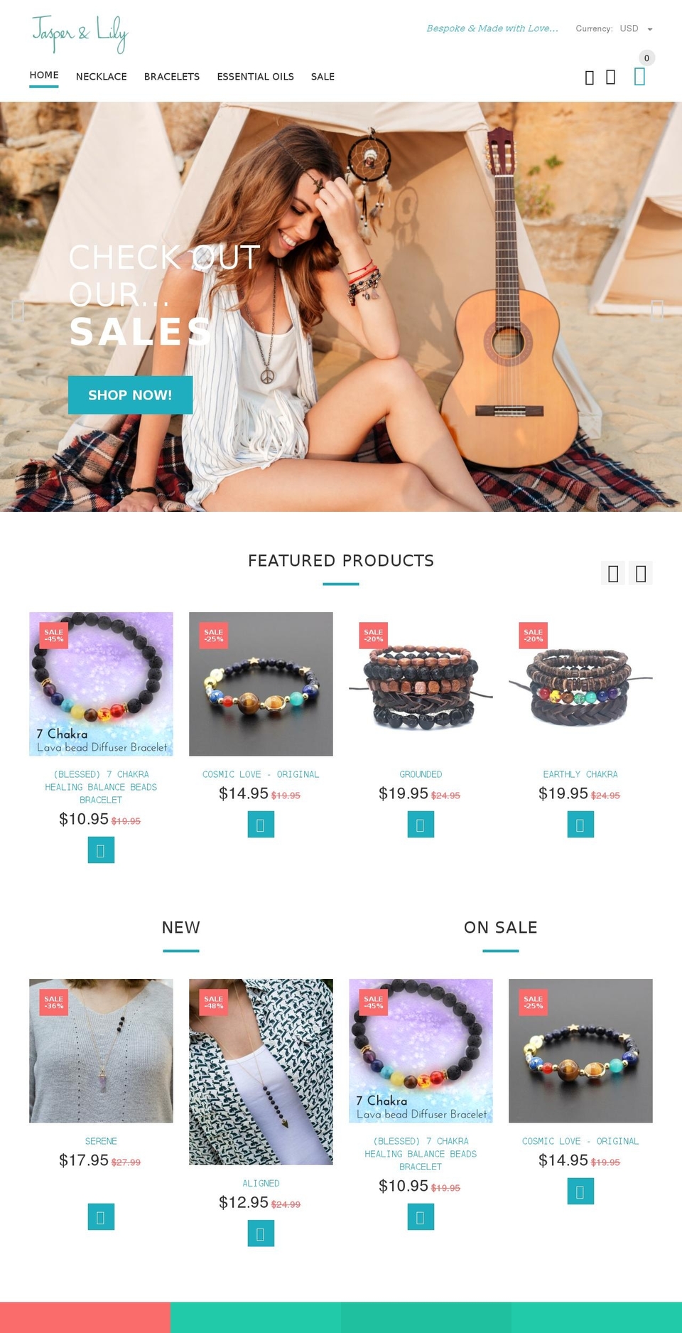 yourstore-v1-4-8 Shopify theme site example jasperandlily.com