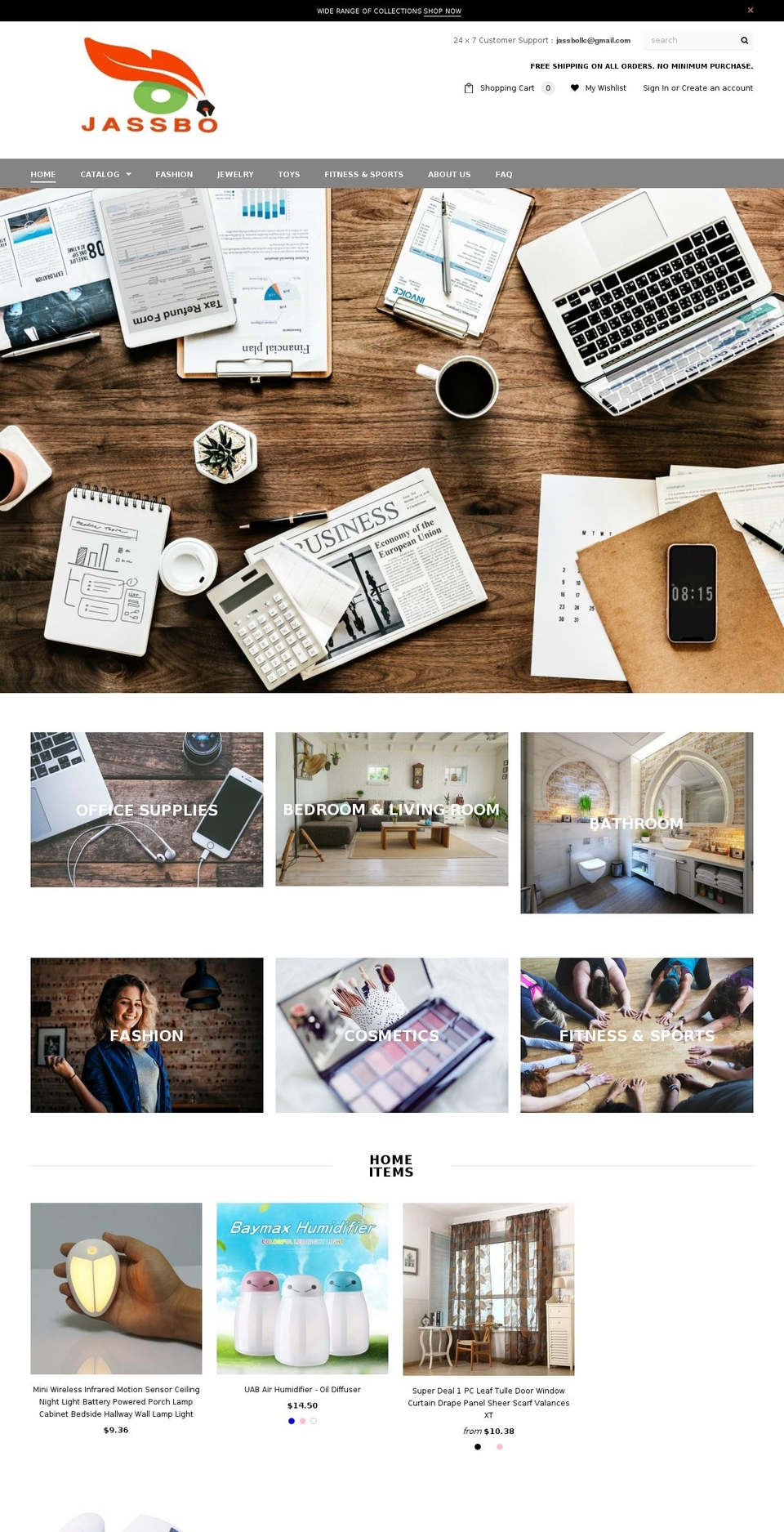 jassbo.com — Shopify storefront screenshot
