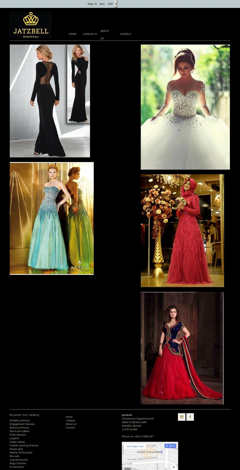 jatzbell.com shopify website screenshot