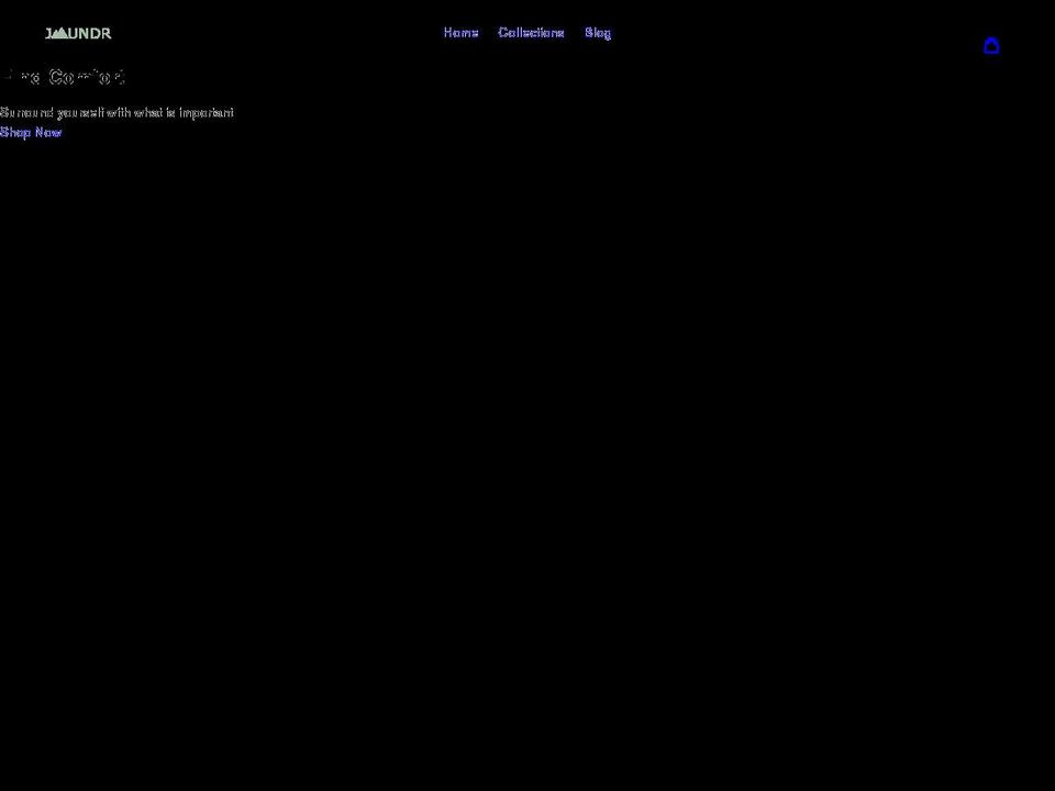 jaundr.com shopify website screenshot