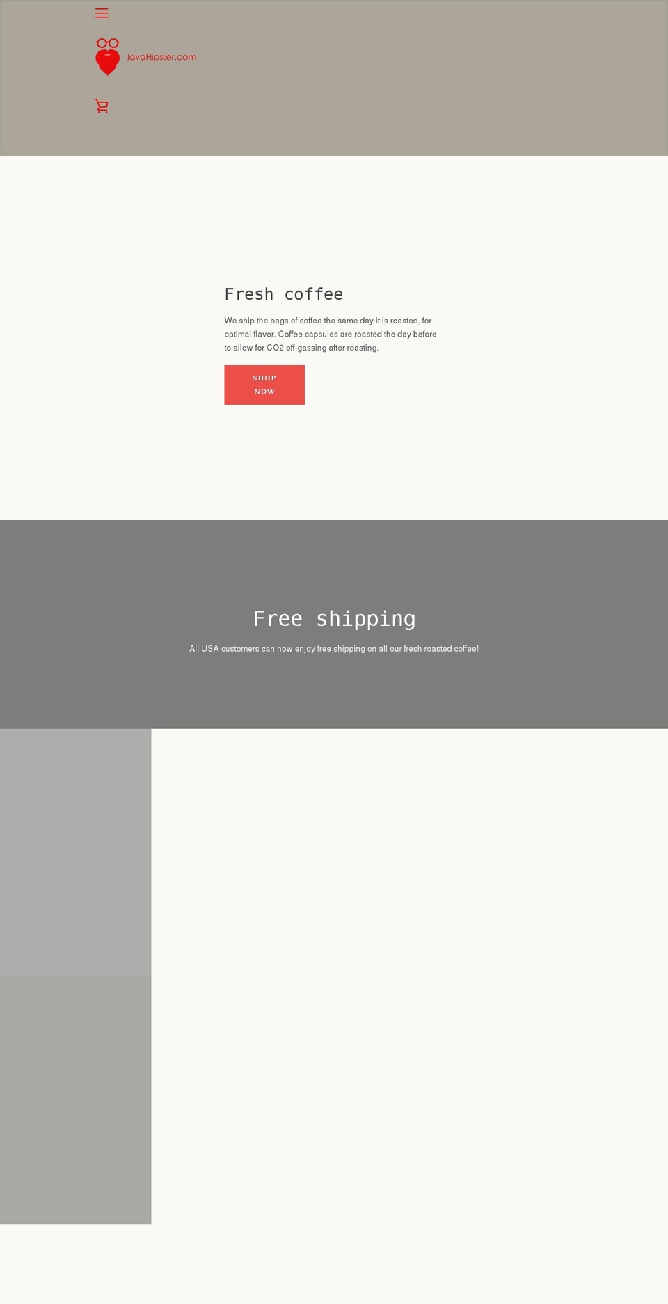 Dripshipper turnkey theme Shopify theme site example javahipster.com