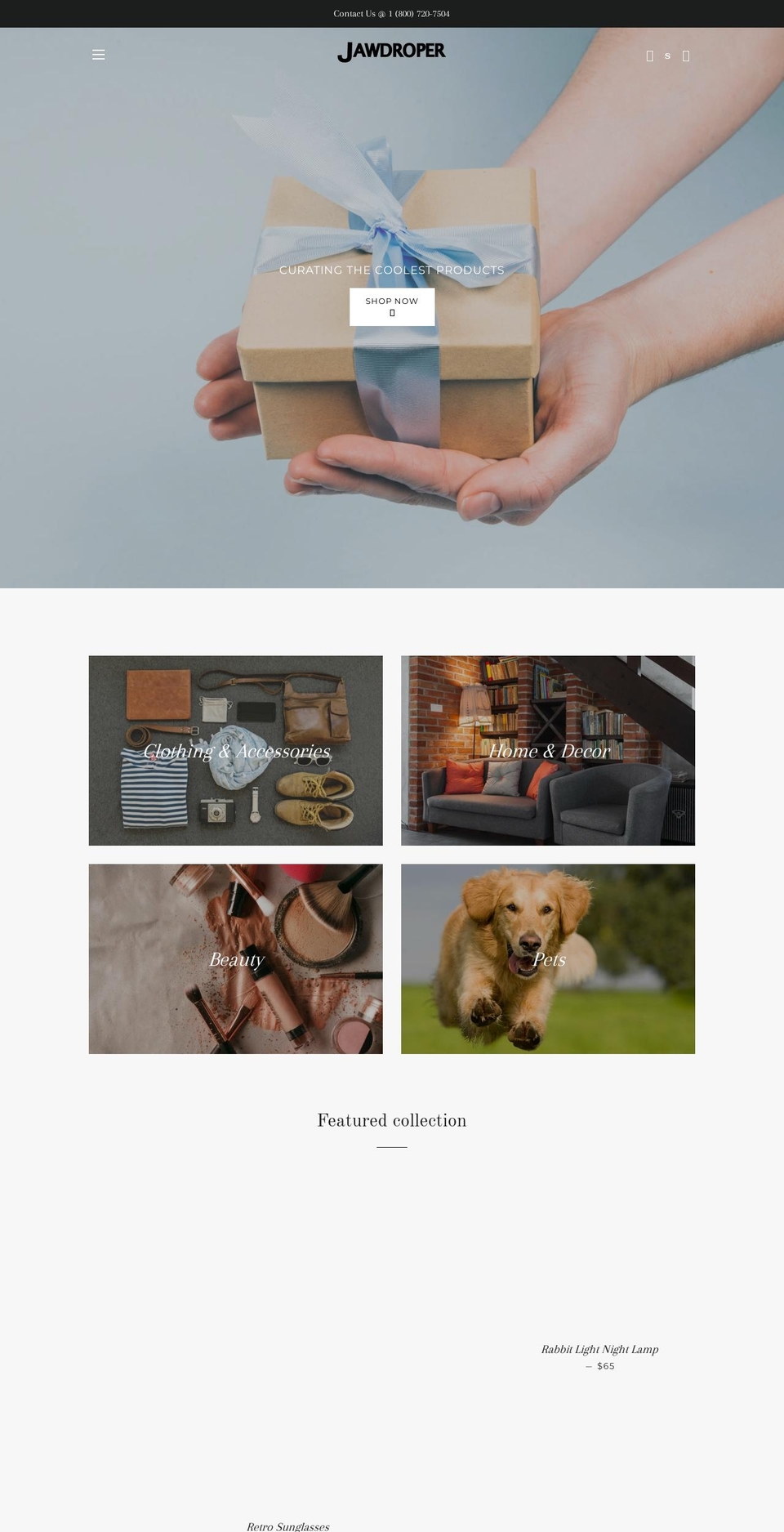 jawdroper.com — Shopify storefront screenshot