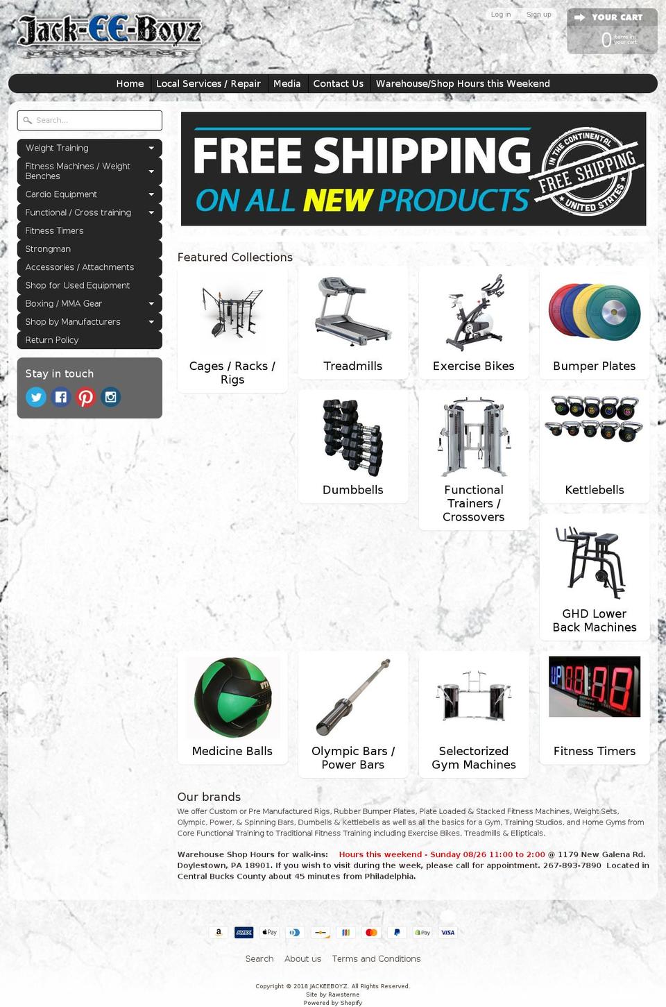 jax-fit.net shopify website screenshot