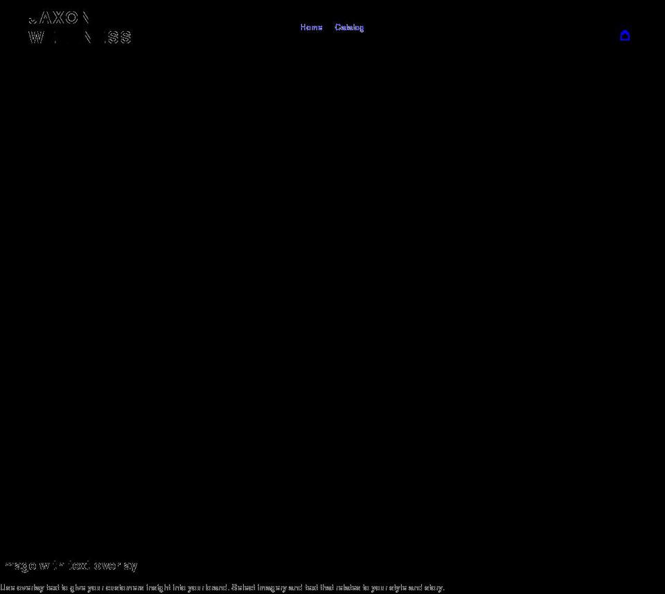 jaxonwellness.com shopify website screenshot