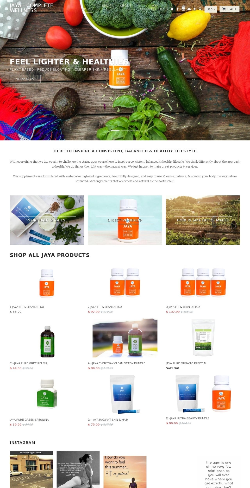 jayapm.com shopify website screenshot