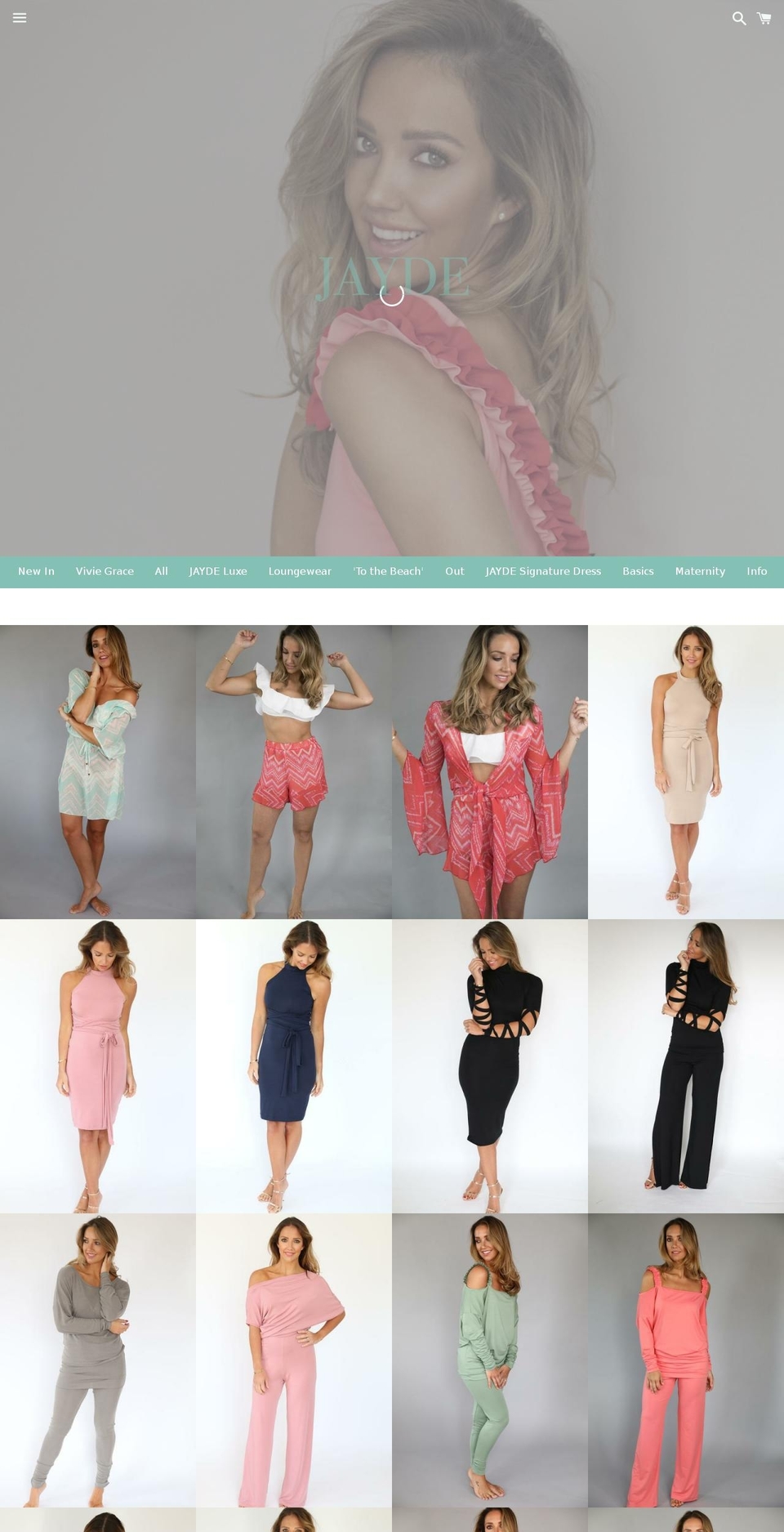 jayde-store.com — Shopify storefront screenshot